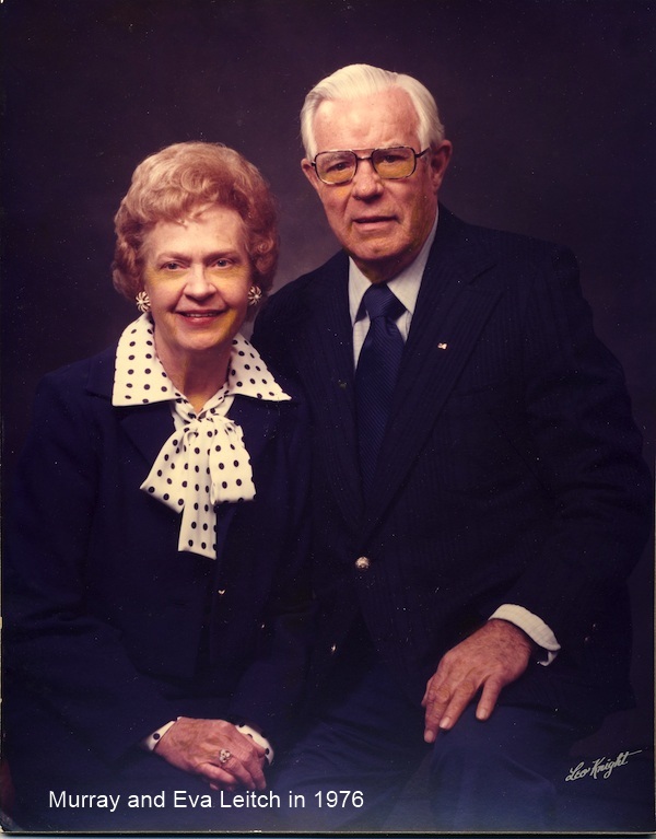 Murray and Eva Leitch in 1976